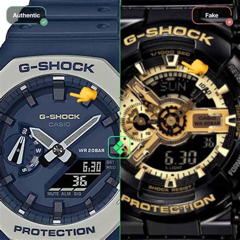 g shock fake watches price|g shock counterfeit vs real.